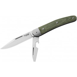 Jack Folder Green Micarta