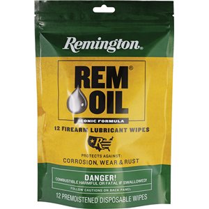 Rem-Oil Wipes (12 Count)