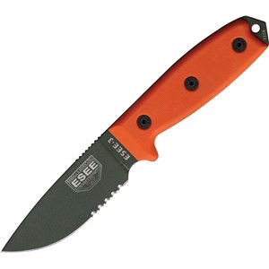 Model 3 Part Serrated