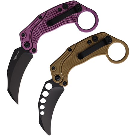 EXO-K Button Lock Purple Black