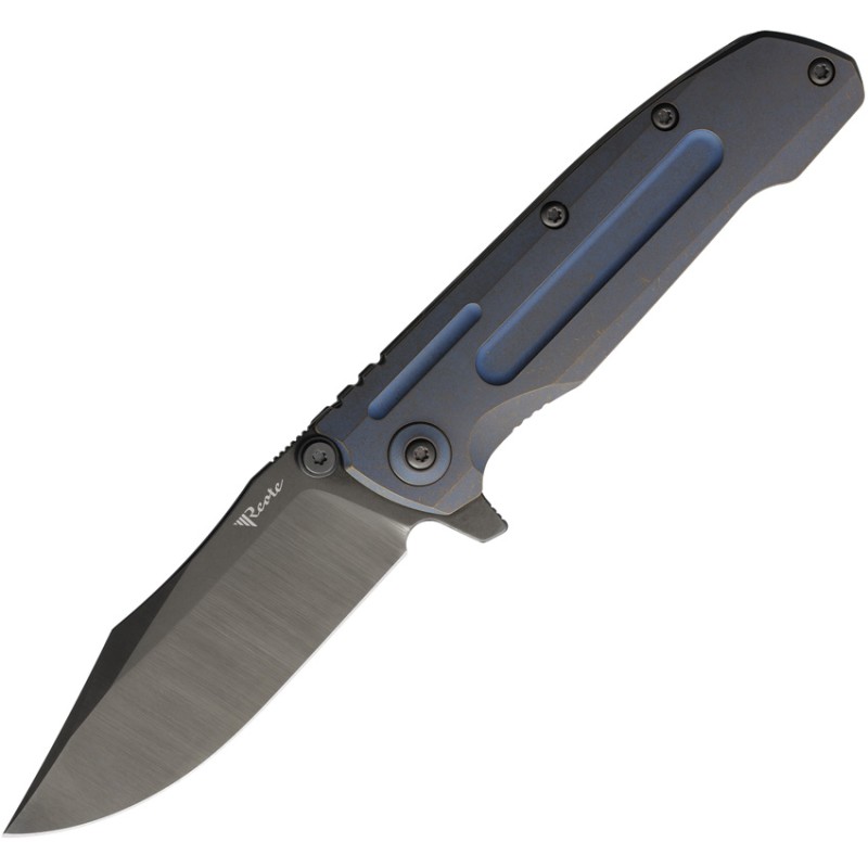 9DV2 Framelock Ti Brz/Blue