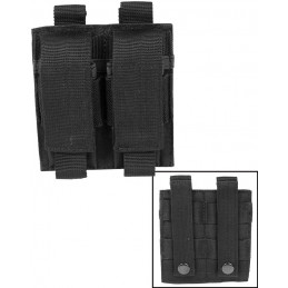 Black Double Pistol Mag Pouch