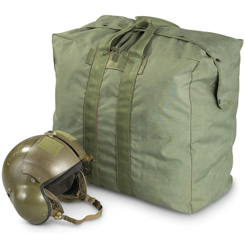 US GI OD Pilot Bag Used