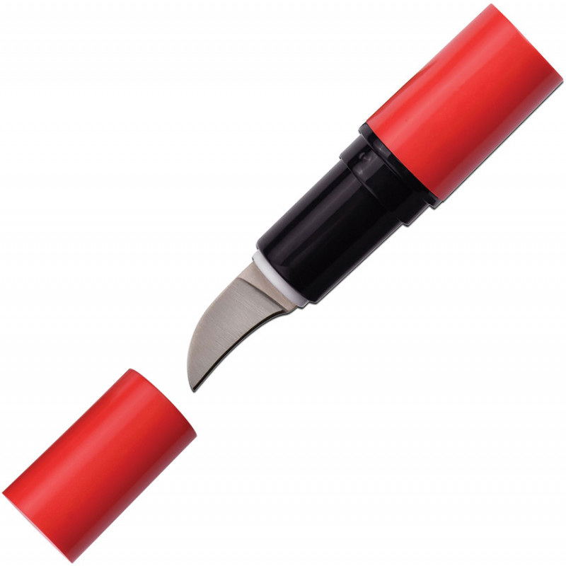 Lipstick Knife Red/Black