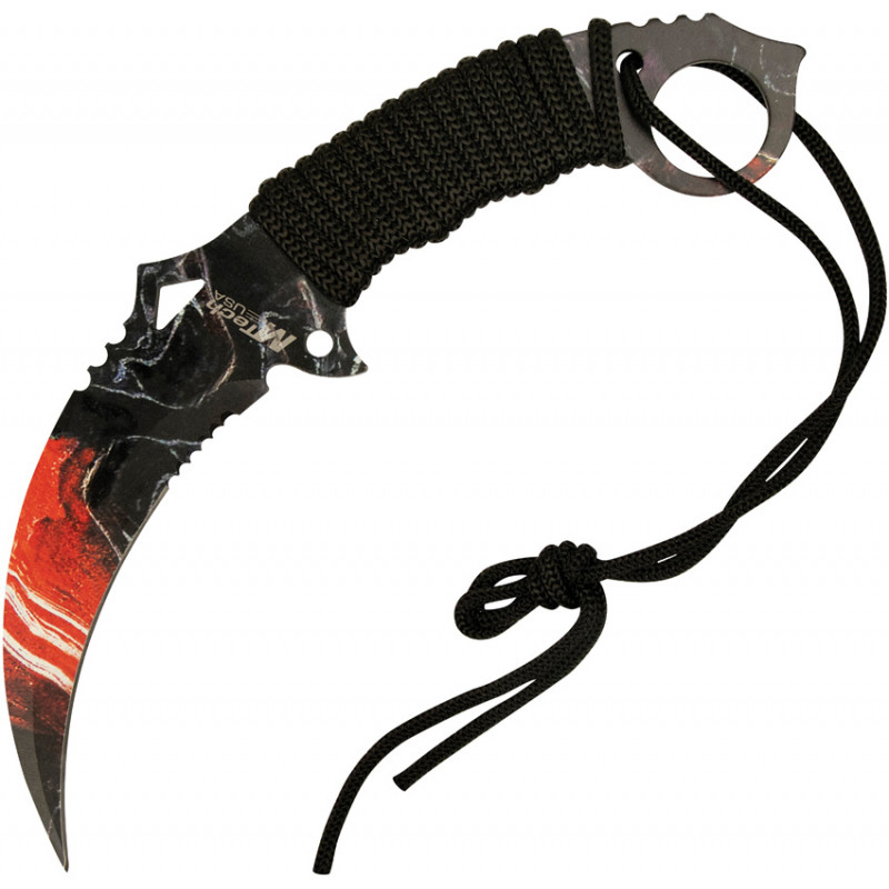 Karambit Fixed Blade Red