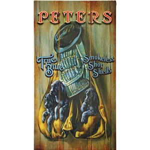 True Blue Puppies Wood Sign