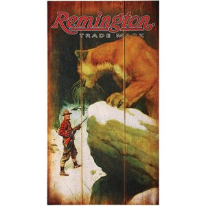 Fair Game Cougar Wood Sign