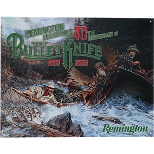 40th Anniversary Tin Sign