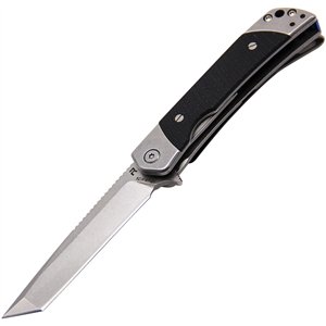 Duo Linerlock Tanto Black