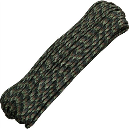 Parachute Cord Woodland Camo