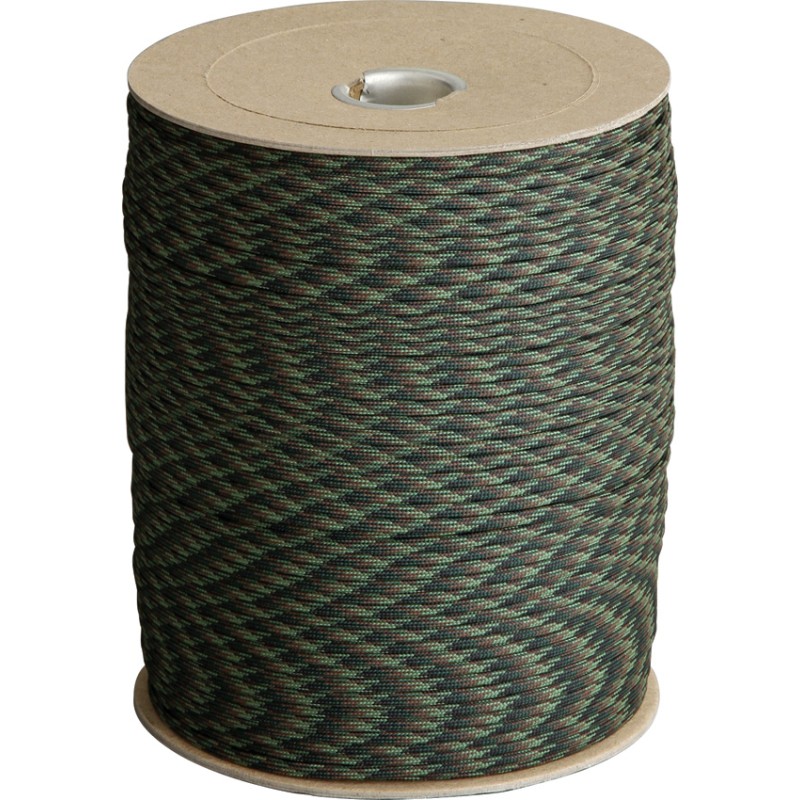 Parachute Cord Woodland Camo