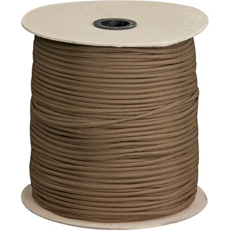 Parachute Cord Brown 1000 ft