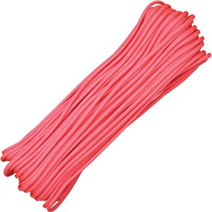 Parachute Cord Pink 100 ft