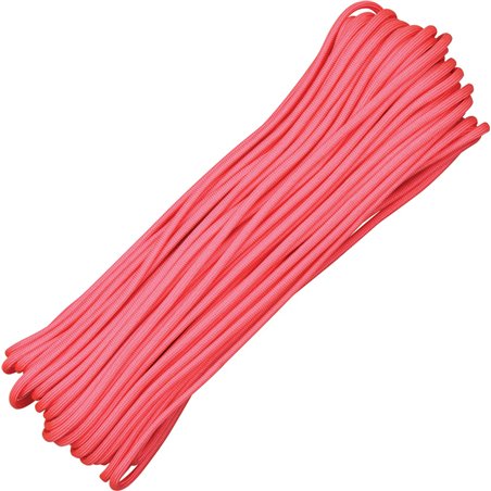 Parachute Cord Pink 100 ft