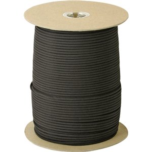 Parachute Cord Black 1000 ft