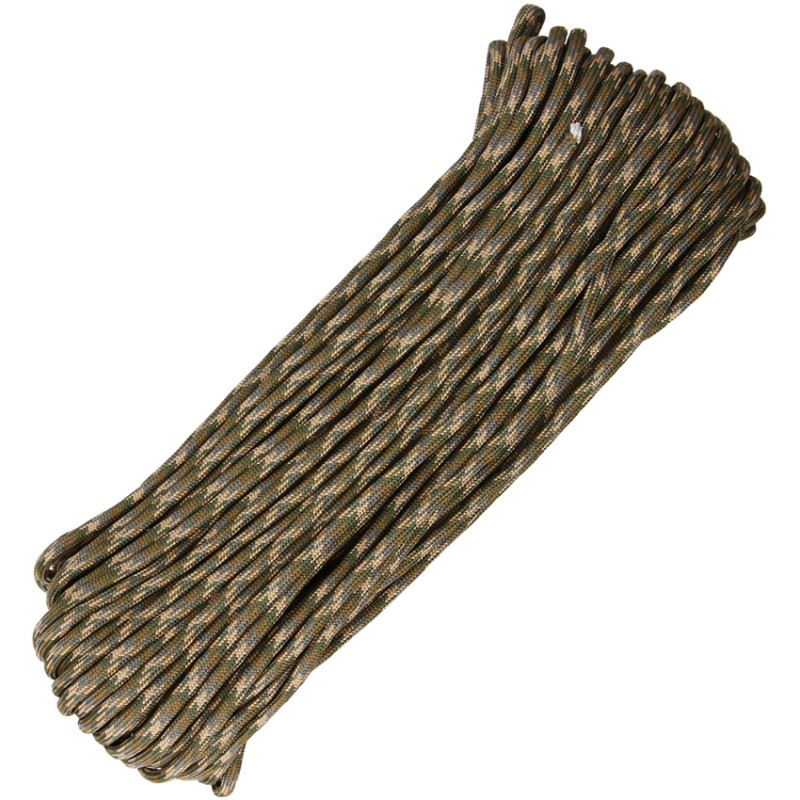 Parachute Cord Multi-Cam 100ft