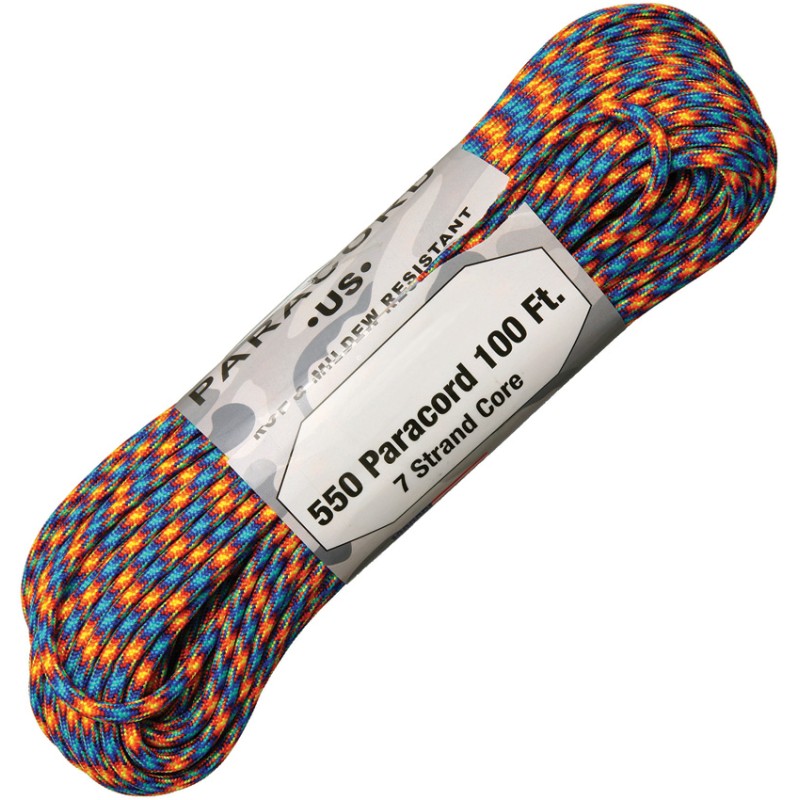 Parachute Cord Fire & Ice