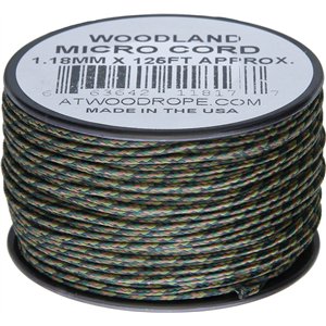 Micro Cord 125ft Woodland