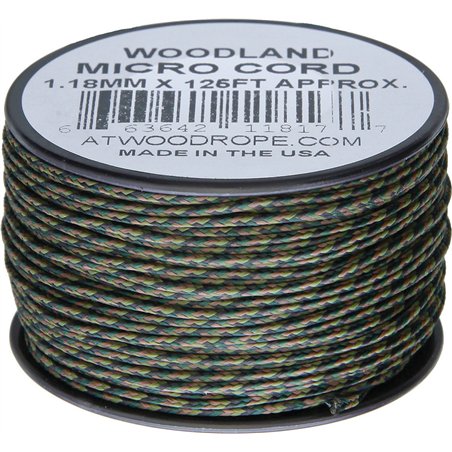 Micro Cord 125ft Woodland