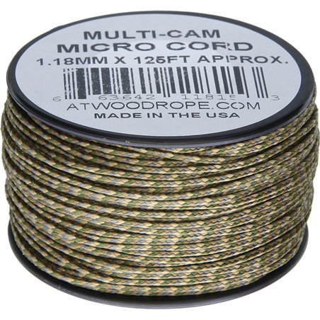 Micro Cord 125ft Multi-Cam