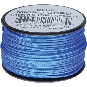 Micro Cord 125ft Blue