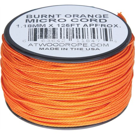 Micro Cord 125ft Burnt Orange