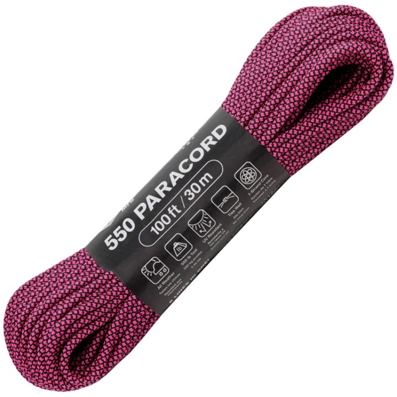Parachute Cord Diamond Black