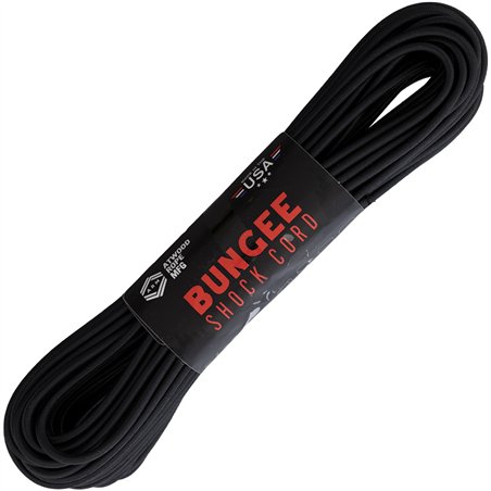 Bungee Shock Cord 50ft Black