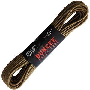 Bungee Shock Cord 50ft Tan