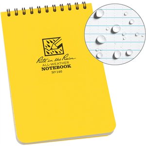 Top Spiral Notebook 4x6in