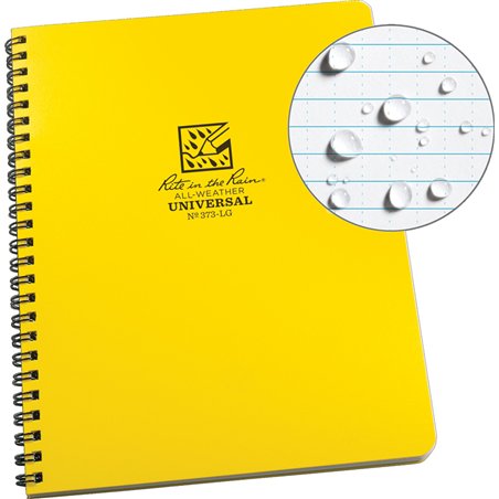 Large Side Spiral Yellow