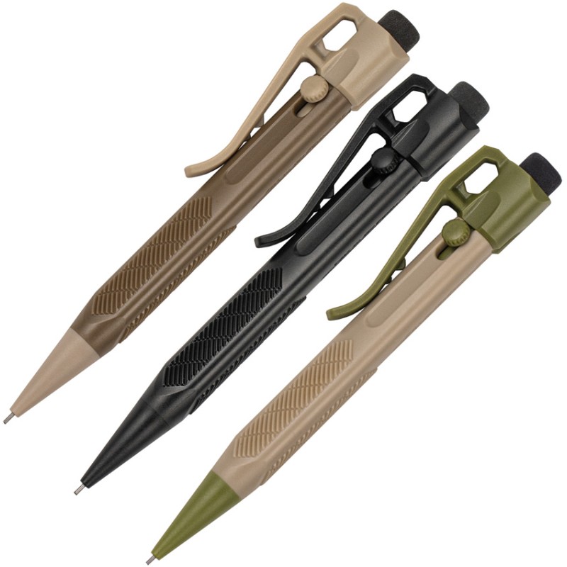 Slide-Click Mini Pencil 3pk