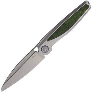 Baidi-S Linerlock Green CF