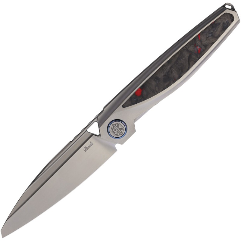 Baidi-S Linerlock Red CF