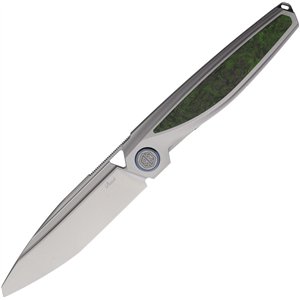 Baidi-T Linerlock Green CF