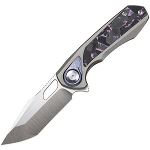 Saker Falcon Button Framelock