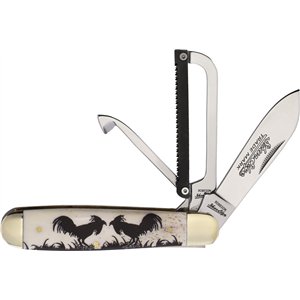 Gamecock Folder White Etch