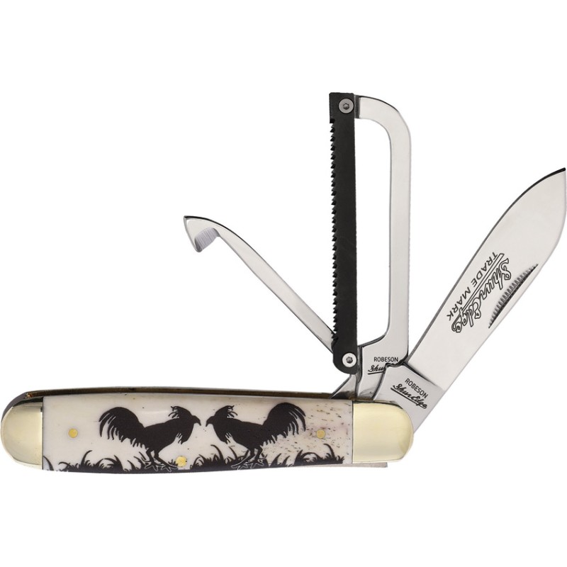 Gamecock Folder White Etch