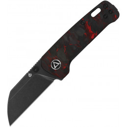 Mini Penguin Linerlock Red CF