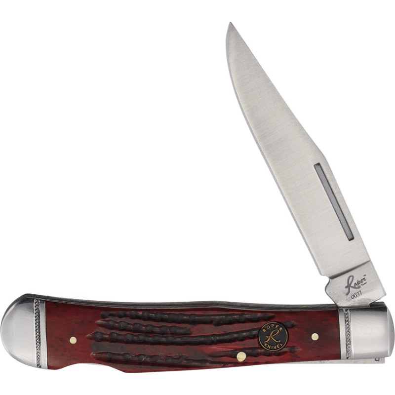 Lockback Trapper Red Bone