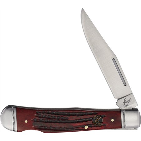 Lockback Trapper Red Bone