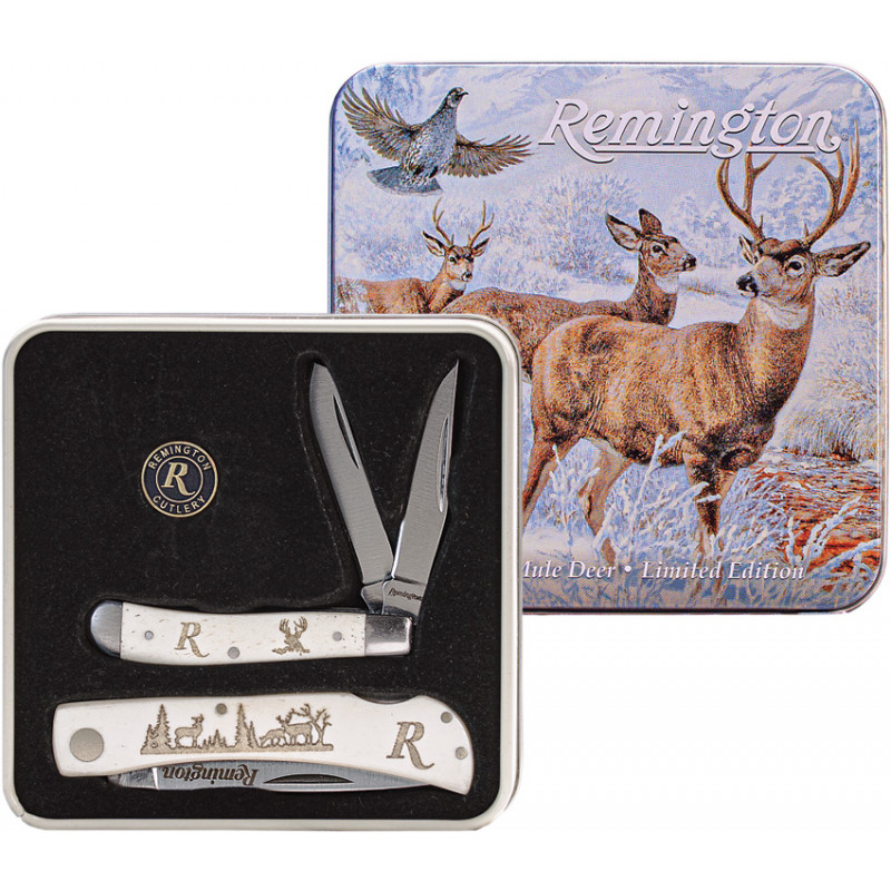 Mule Deer Tin Set