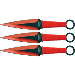 Kunai Thrower Set Red