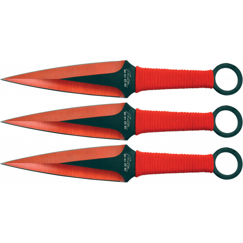 Kunai Thrower Set Red