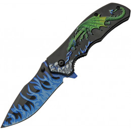 Dragon Flame Linerlock A/O