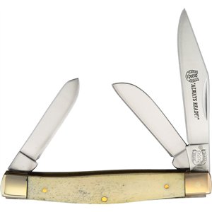 Stockman White Smooth Bone