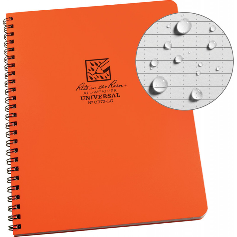 Large Side Spiral Notebook