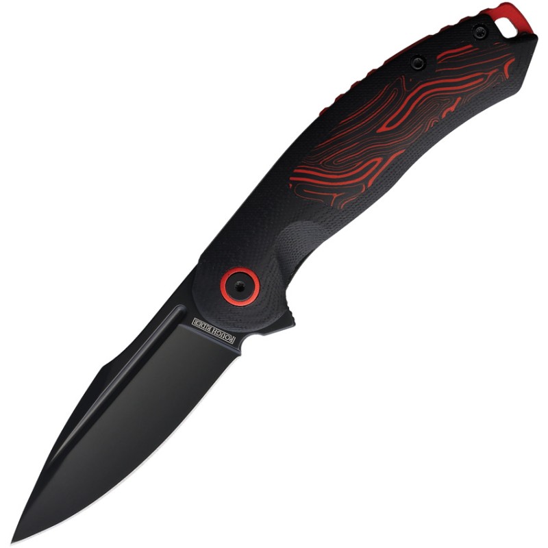 Linerlock Black and Red