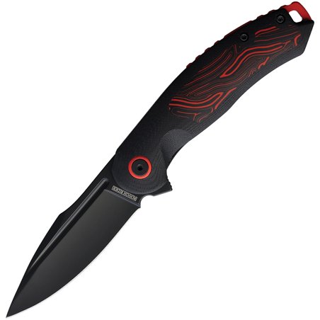 Linerlock Black and Red