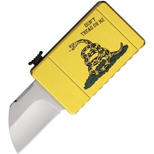 Dont Tread On Me Knife Gold